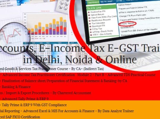 Accounting Course in Delhi, NCR, 110058, SLA