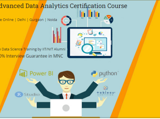 Best Data Analyst Course in Delhi, SLA 110051.